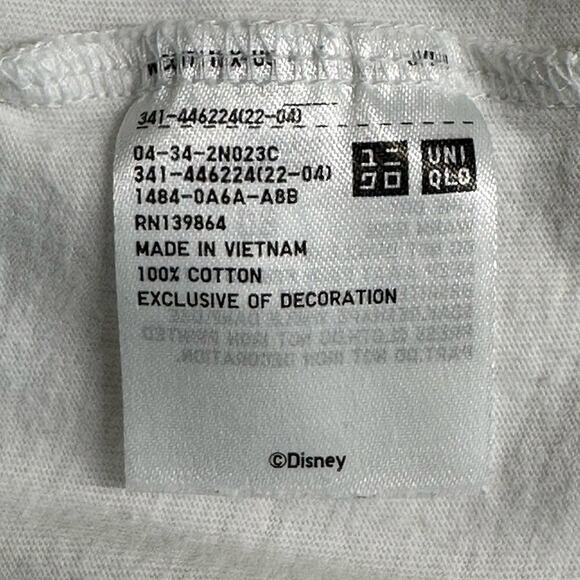 EUC | Uniqlo UT x Disney | Joshua Vides Mickey Mouse Tee | White/Black | XXL - Picture 7 of 15